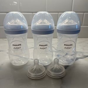 Philips Avent 3pk Natural Baby Bottle 9oz
